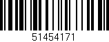 Código de barras (EAN, GTIN, SKU, ISBN): '51454171'