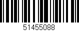 Código de barras (EAN, GTIN, SKU, ISBN): '51455088'