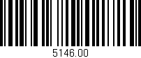 Código de barras (EAN, GTIN, SKU, ISBN): '5146.00'
