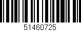 Código de barras (EAN, GTIN, SKU, ISBN): '51460725'