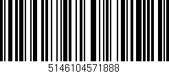 Código de barras (EAN, GTIN, SKU, ISBN): '5146104571888'