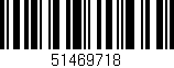 Código de barras (EAN, GTIN, SKU, ISBN): '51469718'
