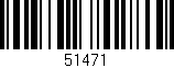 Código de barras (EAN, GTIN, SKU, ISBN): '51471'
