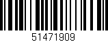 Código de barras (EAN, GTIN, SKU, ISBN): '51471909'