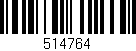 Código de barras (EAN, GTIN, SKU, ISBN): '514764'
