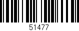 Código de barras (EAN, GTIN, SKU, ISBN): '51477'
