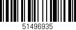 Código de barras (EAN, GTIN, SKU, ISBN): '51496935'