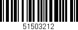 Código de barras (EAN, GTIN, SKU, ISBN): '51503212'