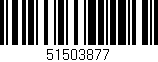 Código de barras (EAN, GTIN, SKU, ISBN): '51503877'