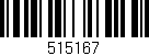 Código de barras (EAN, GTIN, SKU, ISBN): '515167'