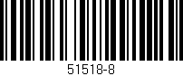 Código de barras (EAN, GTIN, SKU, ISBN): '51518-8'