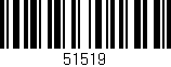 Código de barras (EAN, GTIN, SKU, ISBN): '51519'
