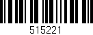 Código de barras (EAN, GTIN, SKU, ISBN): '515221'