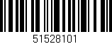Código de barras (EAN, GTIN, SKU, ISBN): '51528101'