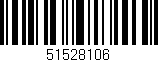 Código de barras (EAN, GTIN, SKU, ISBN): '51528106'