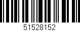 Código de barras (EAN, GTIN, SKU, ISBN): '51528152'
