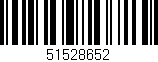 Código de barras (EAN, GTIN, SKU, ISBN): '51528652'