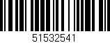 Código de barras (EAN, GTIN, SKU, ISBN): '51532541'