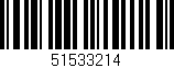Código de barras (EAN, GTIN, SKU, ISBN): '51533214'