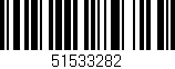 Código de barras (EAN, GTIN, SKU, ISBN): '51533282'