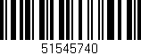 Código de barras (EAN, GTIN, SKU, ISBN): '51545740'
