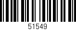Código de barras (EAN, GTIN, SKU, ISBN): '51549'