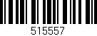 Código de barras (EAN, GTIN, SKU, ISBN): '515557'