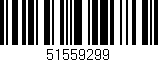 Código de barras (EAN, GTIN, SKU, ISBN): '51559299'