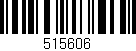 Código de barras (EAN, GTIN, SKU, ISBN): '515606'