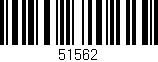 Código de barras (EAN, GTIN, SKU, ISBN): '51562'