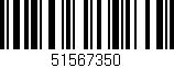 Código de barras (EAN, GTIN, SKU, ISBN): '51567350'