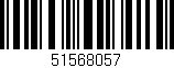 Código de barras (EAN, GTIN, SKU, ISBN): '51568057'