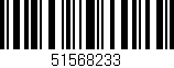 Código de barras (EAN, GTIN, SKU, ISBN): '51568233'