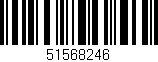 Código de barras (EAN, GTIN, SKU, ISBN): '51568246'