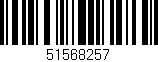 Código de barras (EAN, GTIN, SKU, ISBN): '51568257'