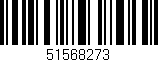 Código de barras (EAN, GTIN, SKU, ISBN): '51568273'