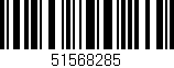 Código de barras (EAN, GTIN, SKU, ISBN): '51568285'
