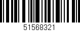 Código de barras (EAN, GTIN, SKU, ISBN): '51568321'