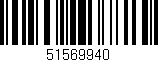 Código de barras (EAN, GTIN, SKU, ISBN): '51569940'
