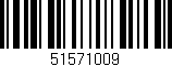 Código de barras (EAN, GTIN, SKU, ISBN): '51571009'