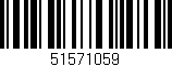 Código de barras (EAN, GTIN, SKU, ISBN): '51571059'