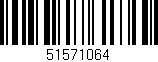 Código de barras (EAN, GTIN, SKU, ISBN): '51571064'