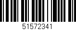 Código de barras (EAN, GTIN, SKU, ISBN): '51572341'