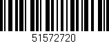 Código de barras (EAN, GTIN, SKU, ISBN): '51572720'