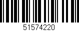 Código de barras (EAN, GTIN, SKU, ISBN): '51574220'