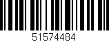 Código de barras (EAN, GTIN, SKU, ISBN): '51574484'