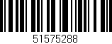 Código de barras (EAN, GTIN, SKU, ISBN): '51575288'