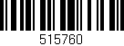Código de barras (EAN, GTIN, SKU, ISBN): '515760'