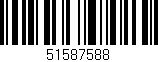 Código de barras (EAN, GTIN, SKU, ISBN): '51587588'