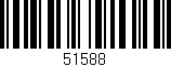 Código de barras (EAN, GTIN, SKU, ISBN): '51588'